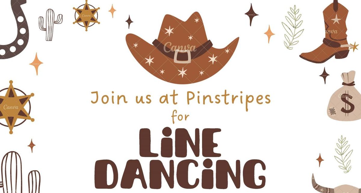 Pinstripes San Mateo: Valentines Day Line Dancing Lessons with Line Dancing Lisa and DJ Shivers!