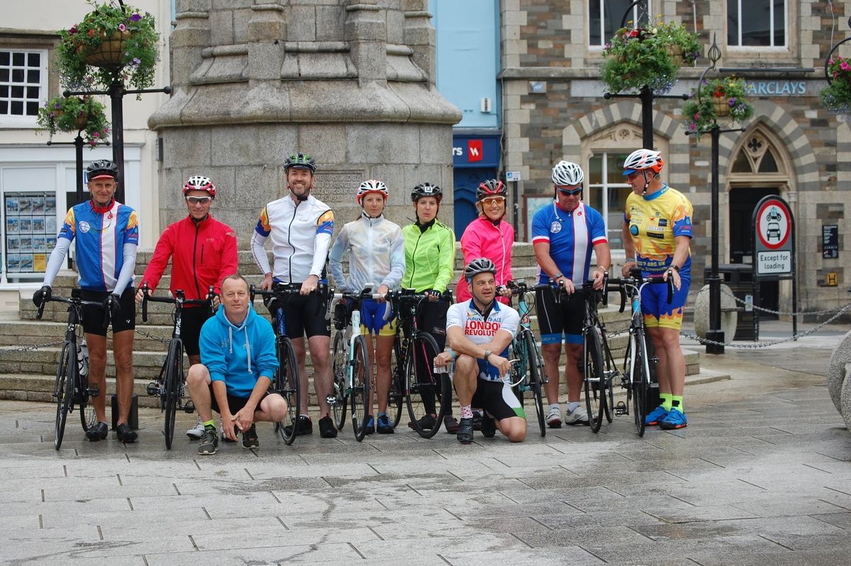 Training Ride 3, departing from the Singleton Barn