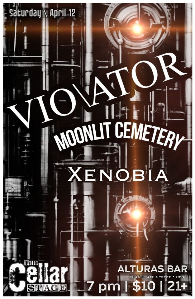 VIO\\ATOR (Oak.) Moonlit Cemetery and DJ Xenobia 