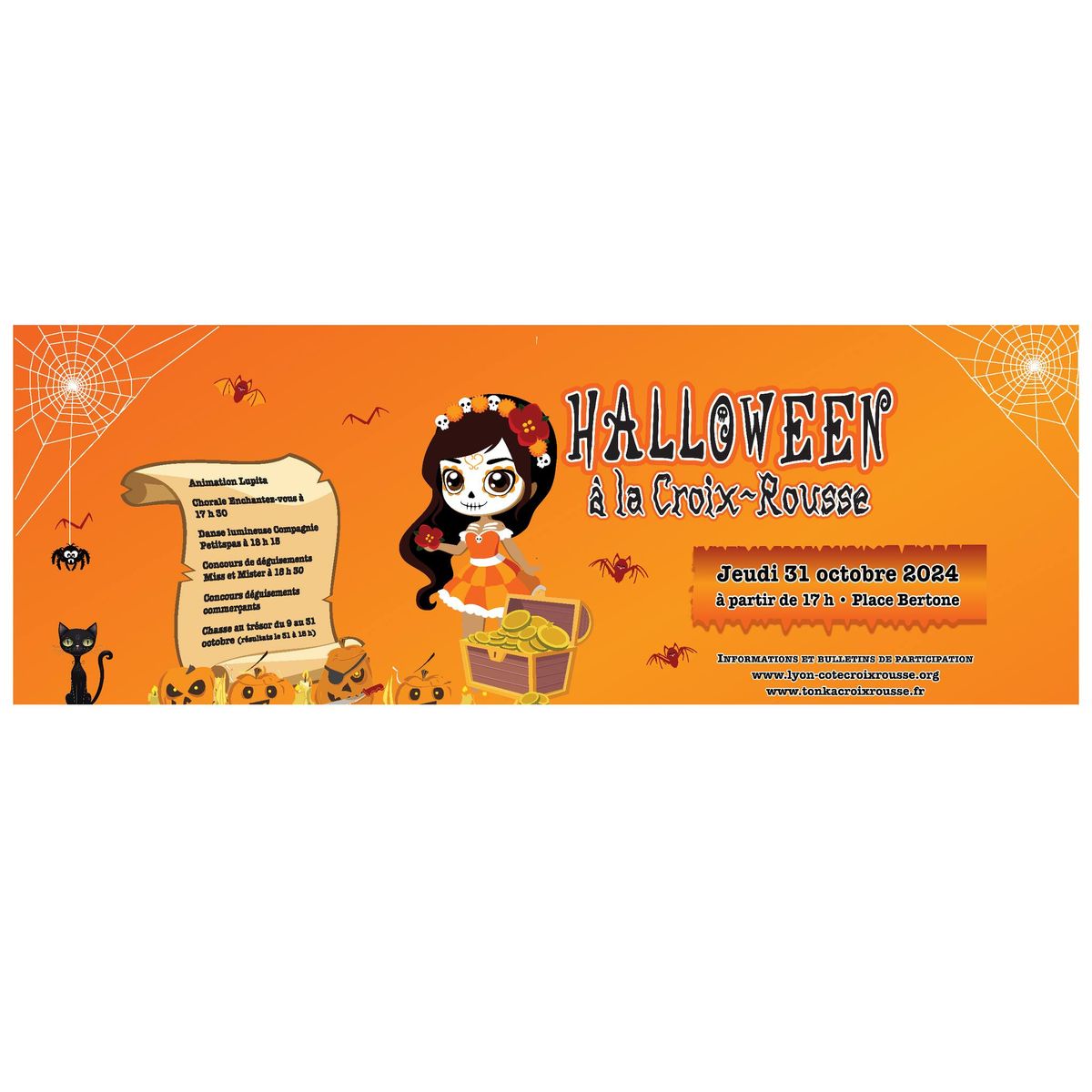 Les animations d\u2019Halloween \u00e0 la Croix-Rousse ! \ud83c\udf83 \ud83d\udc7b