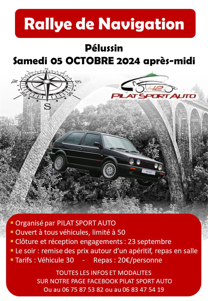 Rallye de navigation du Pilat Sport Auto 