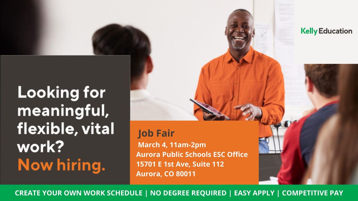 Aurora Public Schools Hiring Fair