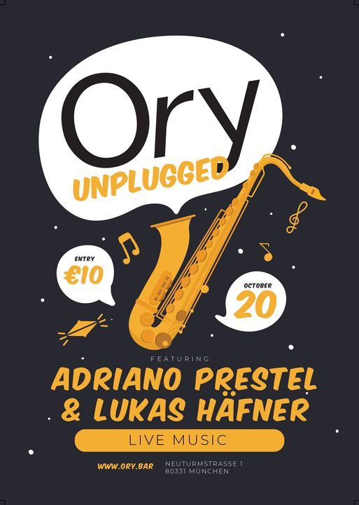 Ory unplugged (Live music)