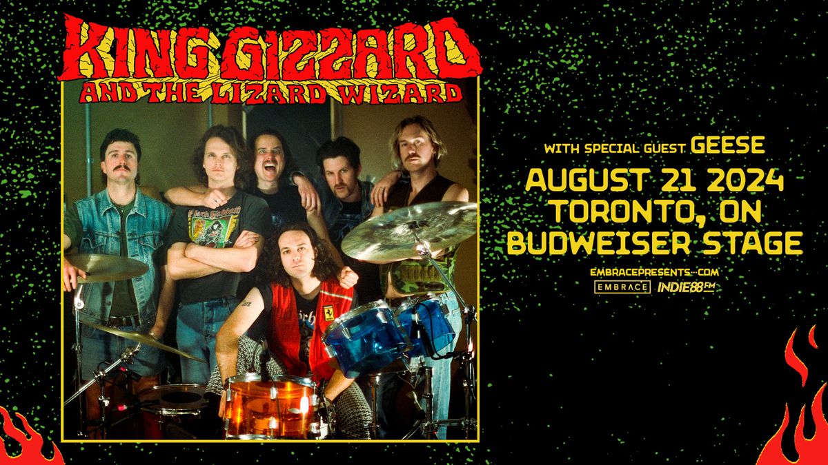 King Gizzard & The Lizard Wizard @ Budweiser Stage | August 21st