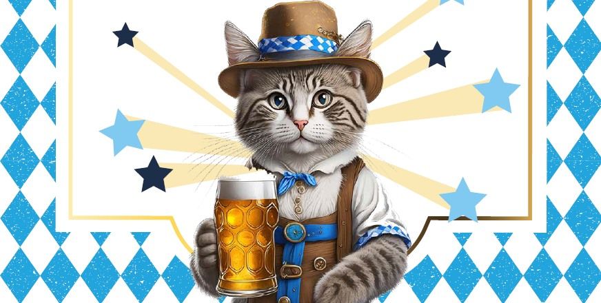 OKTOBERFEST FOR THE CATS!