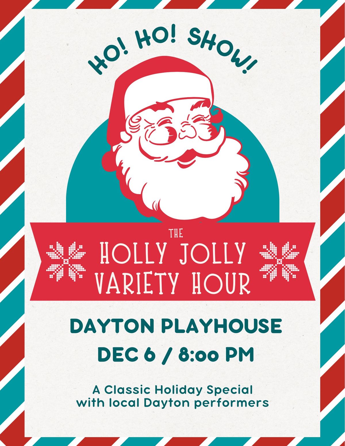 Save the Date: Holly Jolly Variety Hour