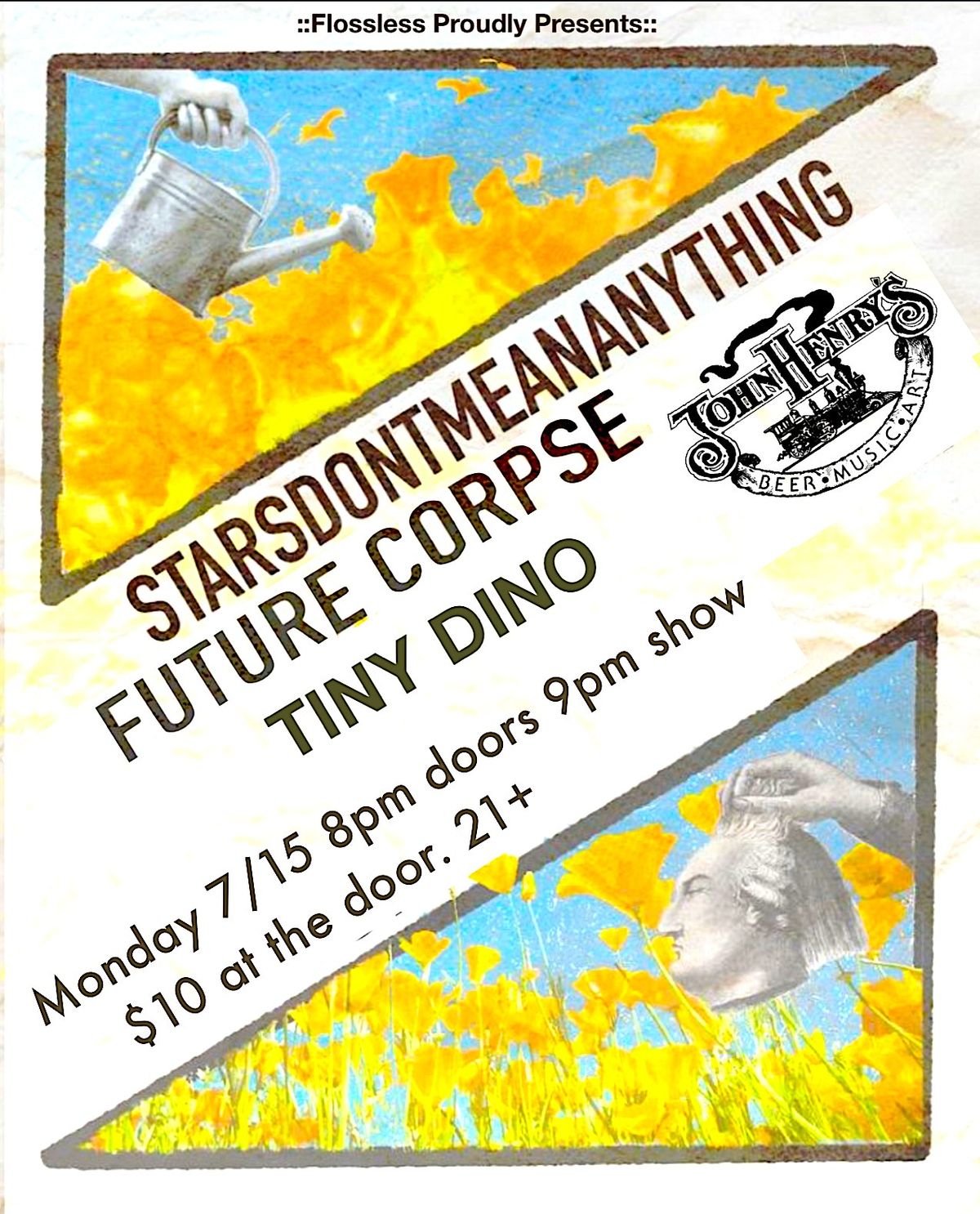 Starsdontmeananything w\/Future Corpse + Tiny Dino 