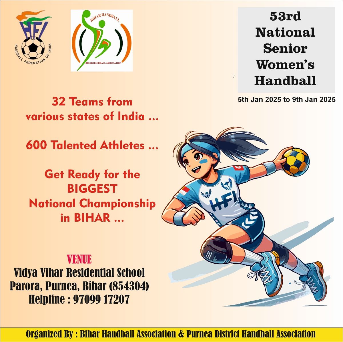 53rd National Senior Women's Handball Championship