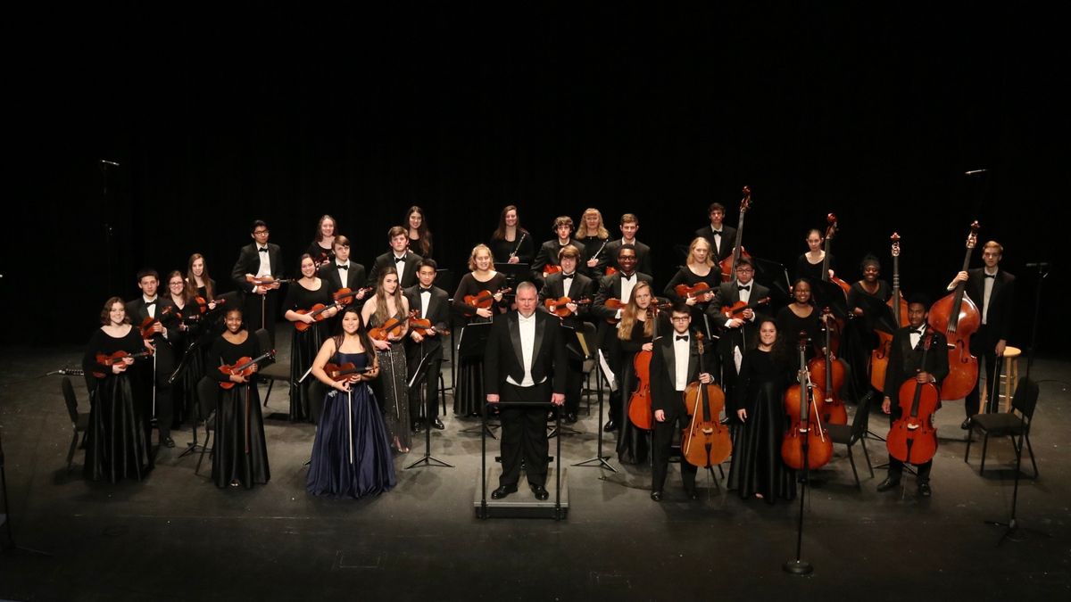 Spartanburg High School Orchestra on tour with Bristo Community Concert Band