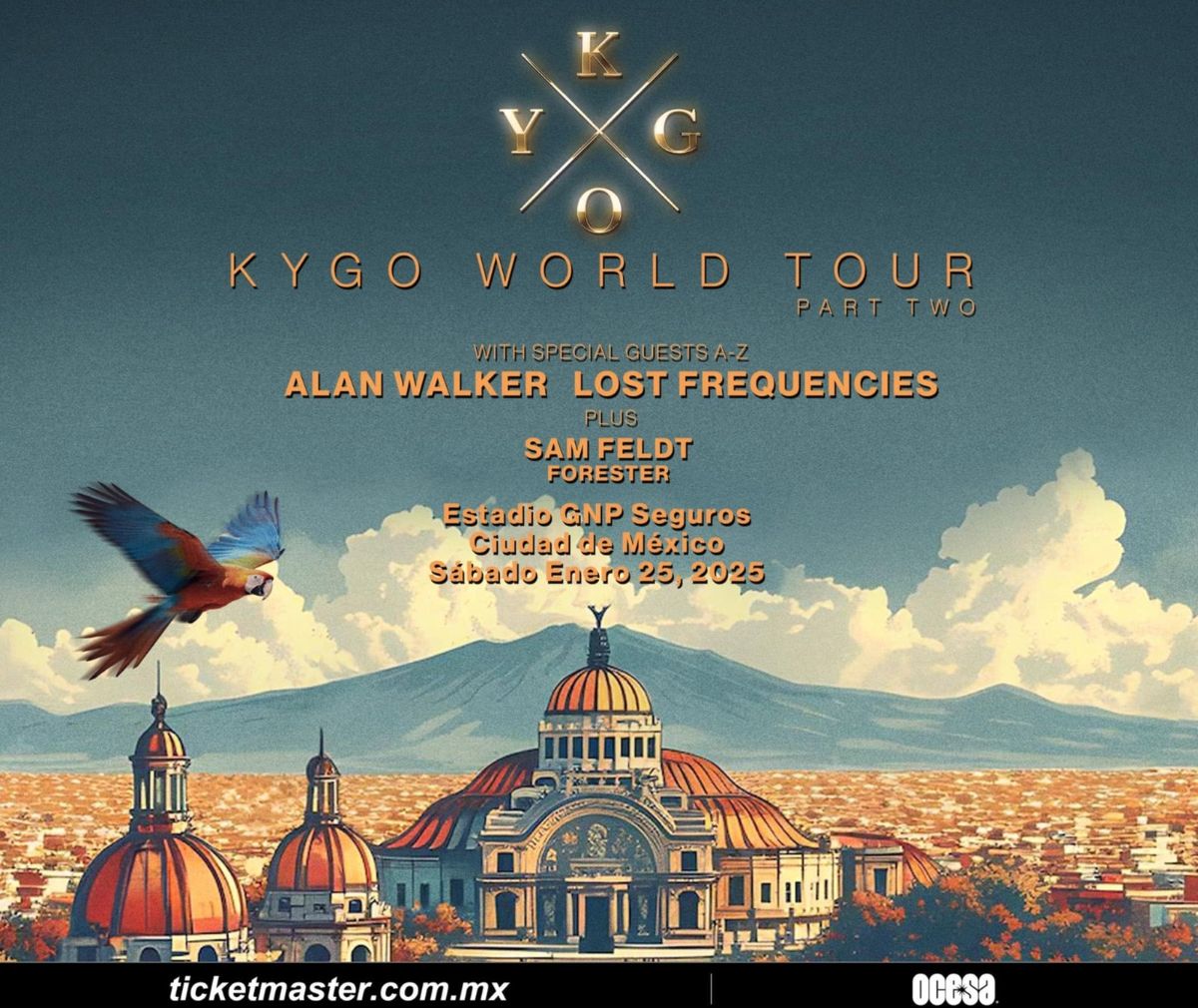 \u2069Kygo World Tour Mexico city