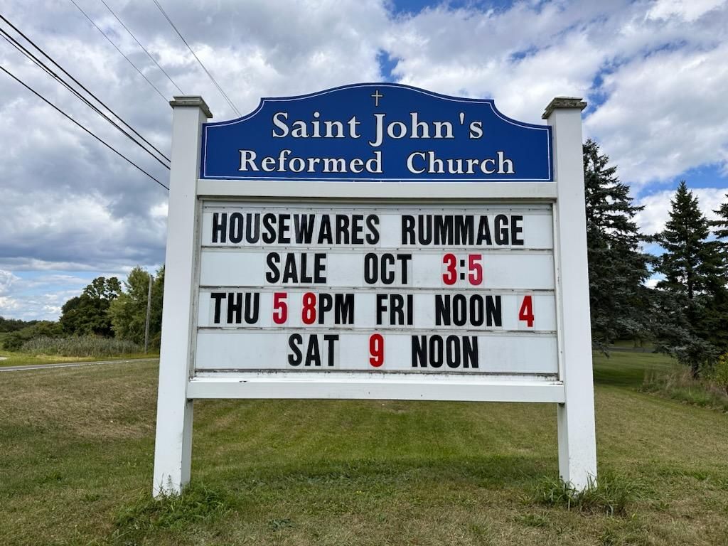 Housewares Rummage Sale