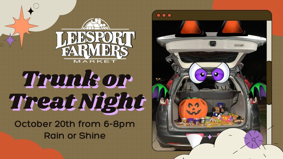 Trunk or Treat Night