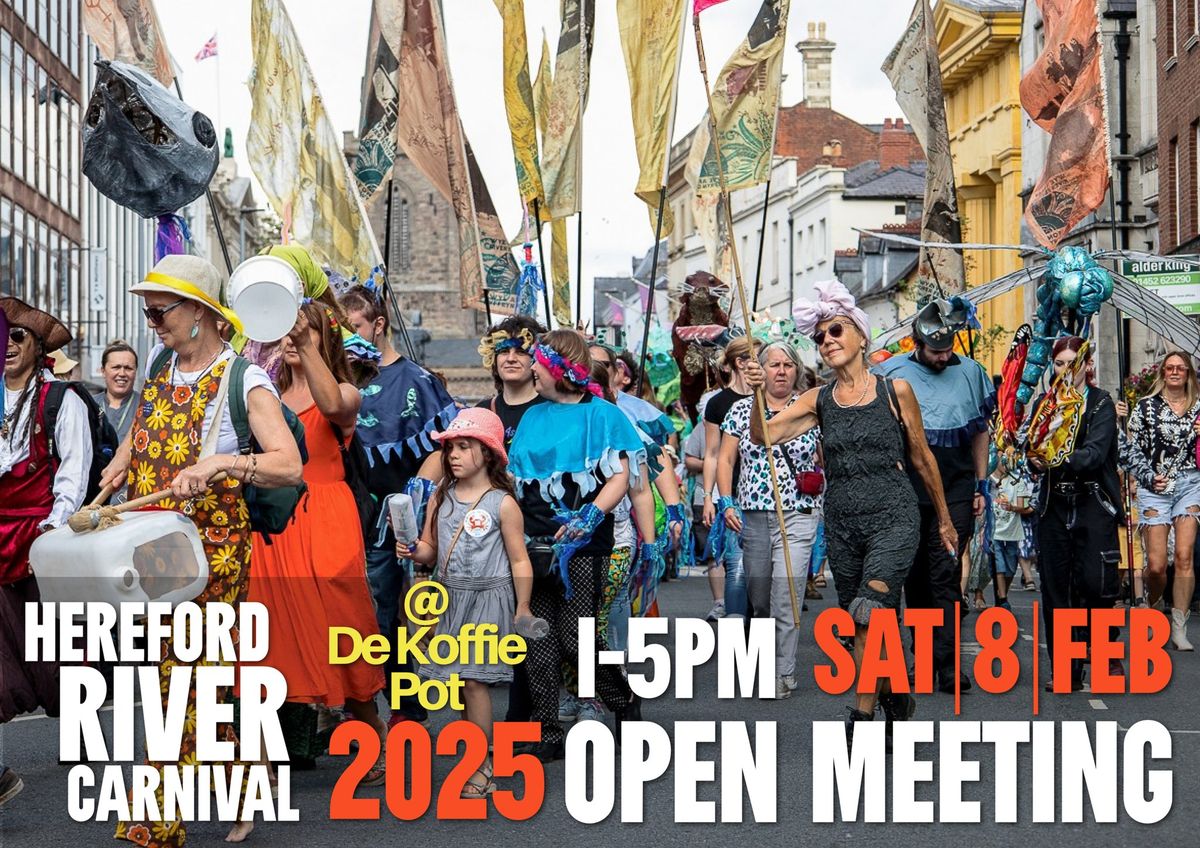 Hereford River Carnival 2025 Open Meeting, all welcome!