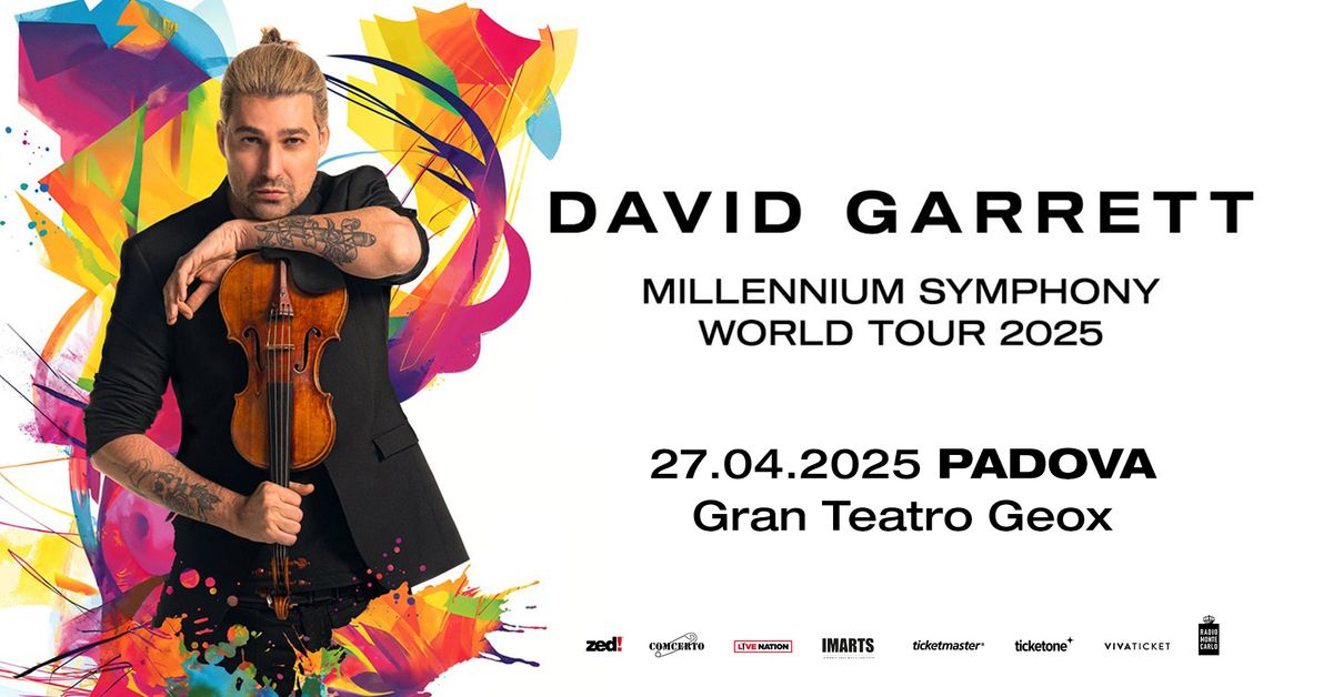 David Garrett - Millennium Symphony World Tour 2025