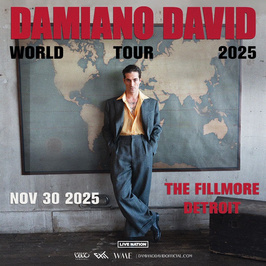 Damiano David at The Fillmore Detroit