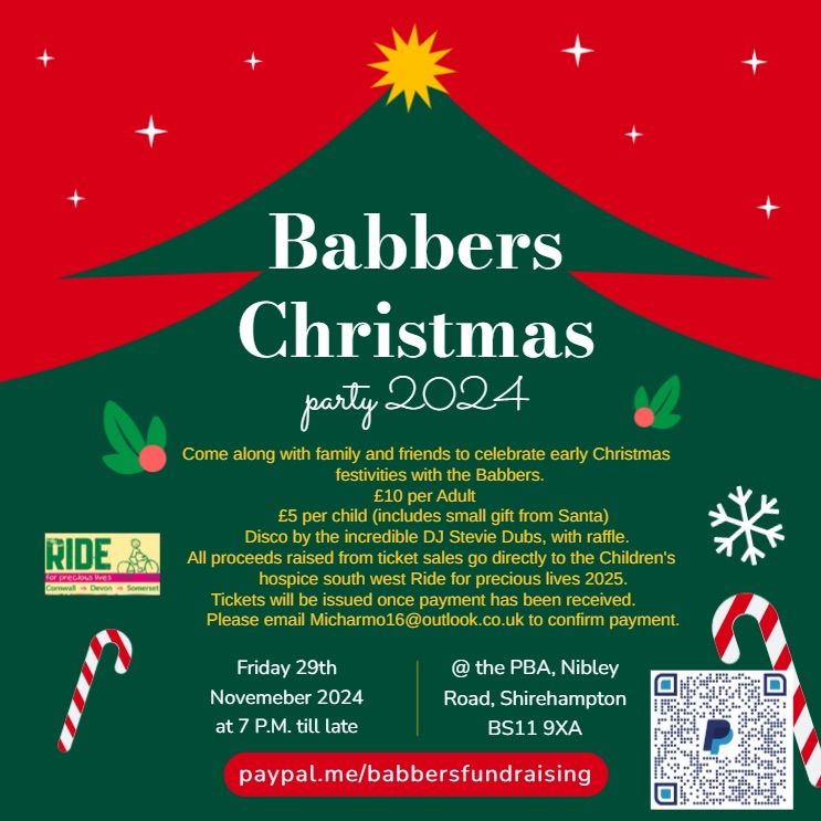 Bristol Babbers Christmas Party