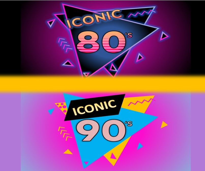 iconic 80s vs iconic 90s