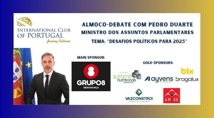 Almo\u00e7o-Debate com Pedro Duarte, Ministro dos Assuntos Parlamentares