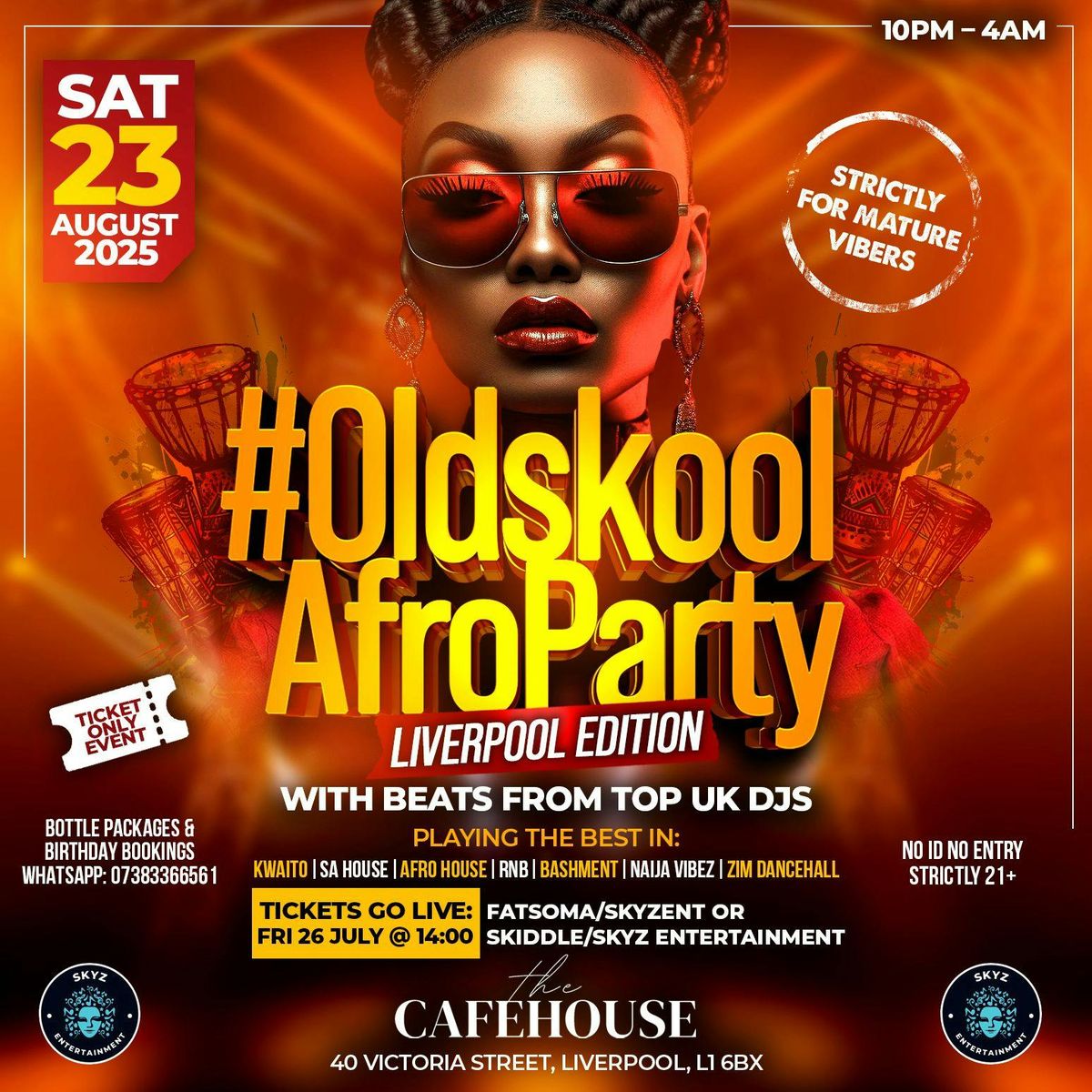 Old Skool Afro Party Liverpool Edition