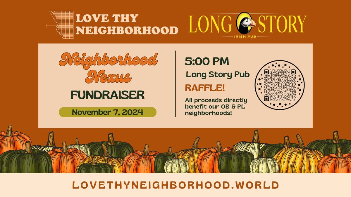 November Neighborhood Nexus | Fall FUNdraiser