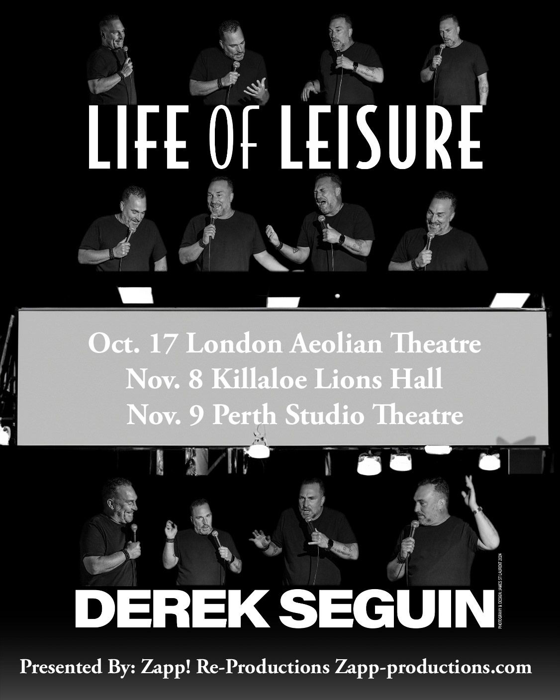 Derek Seguin-"Canada's Top Comic"...Sirius XM. Top Fav. from CBC's "The Debaters".  "Canada's Best!"