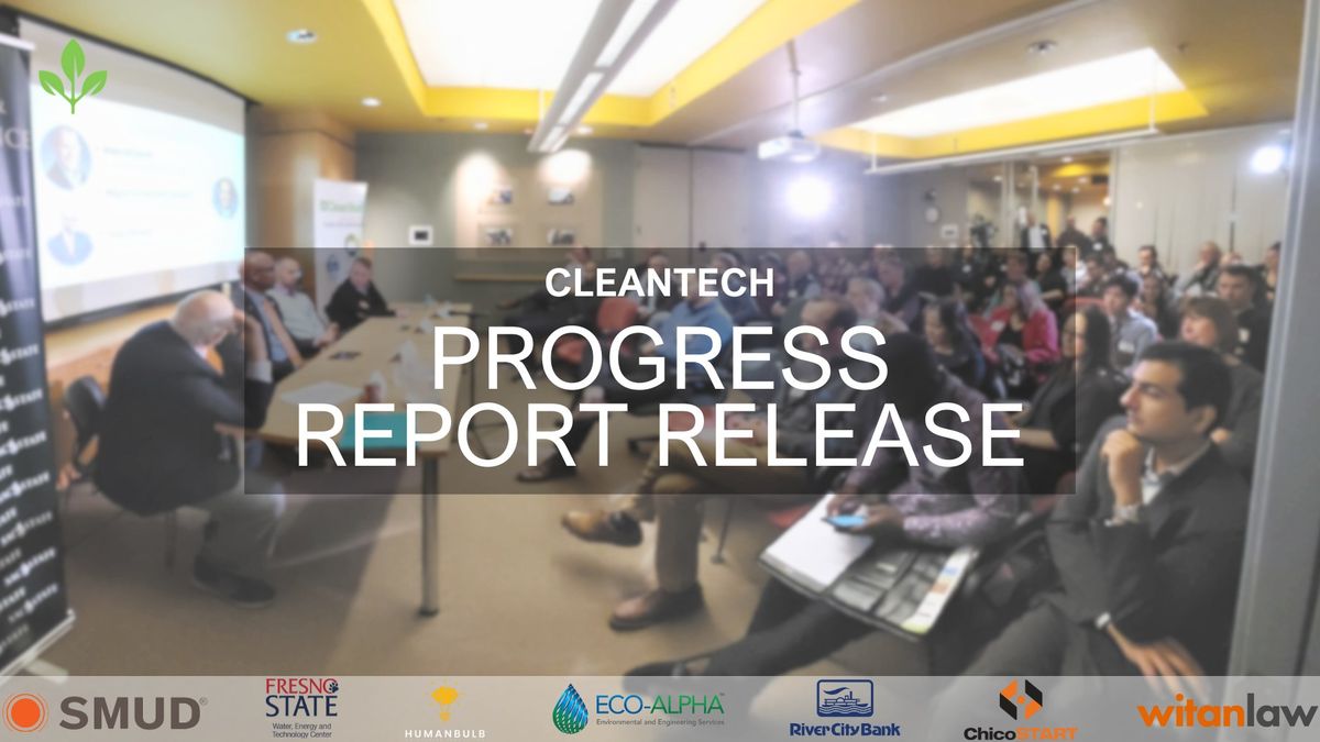 Cleantech Progress Report Release Party