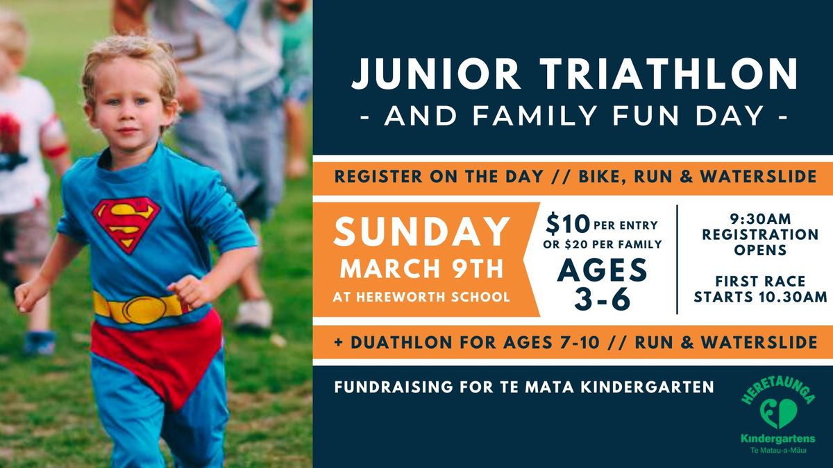 Junior Triathlon and Family Fun Day