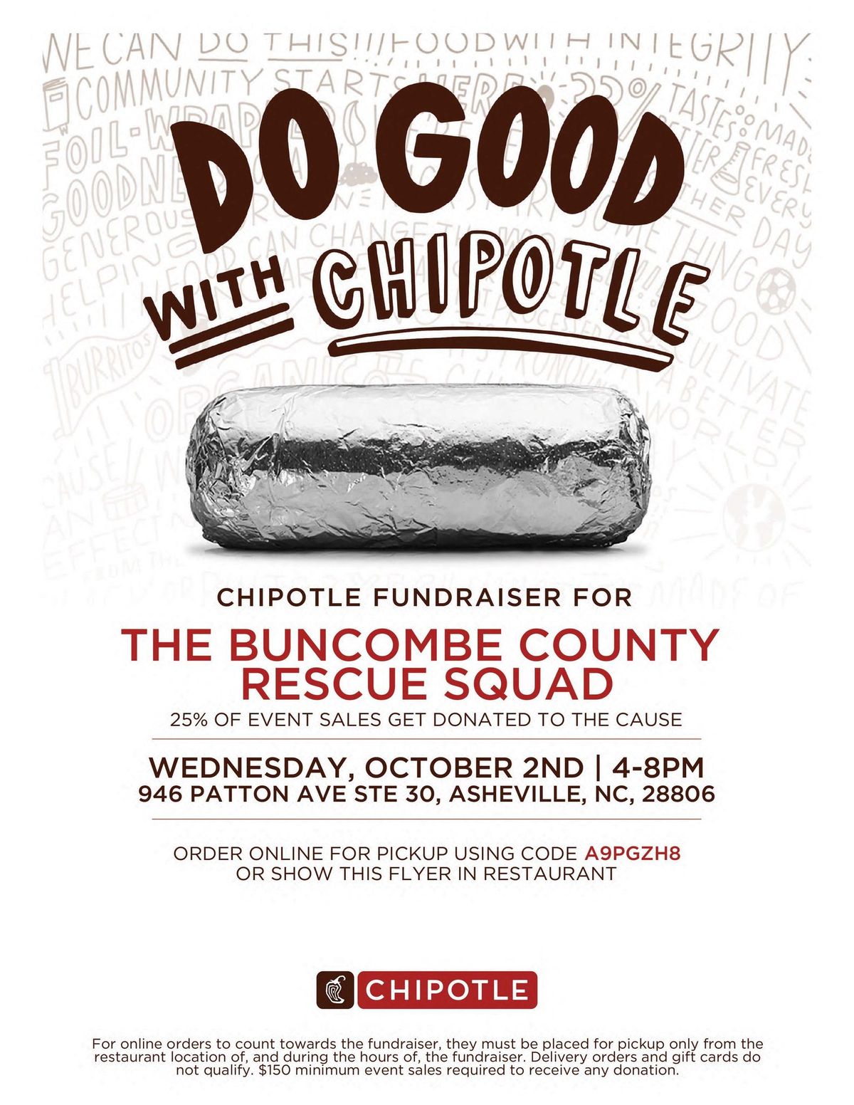 Chipotle Fundraiser