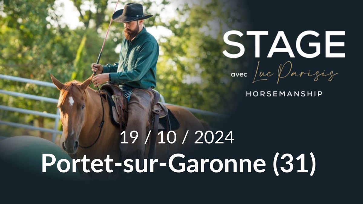 (31) Stage avec Luc Parisis Horsemanship