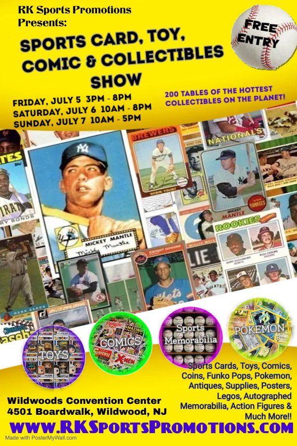 Sports Card, Toys, Comics & Collectibles July Show