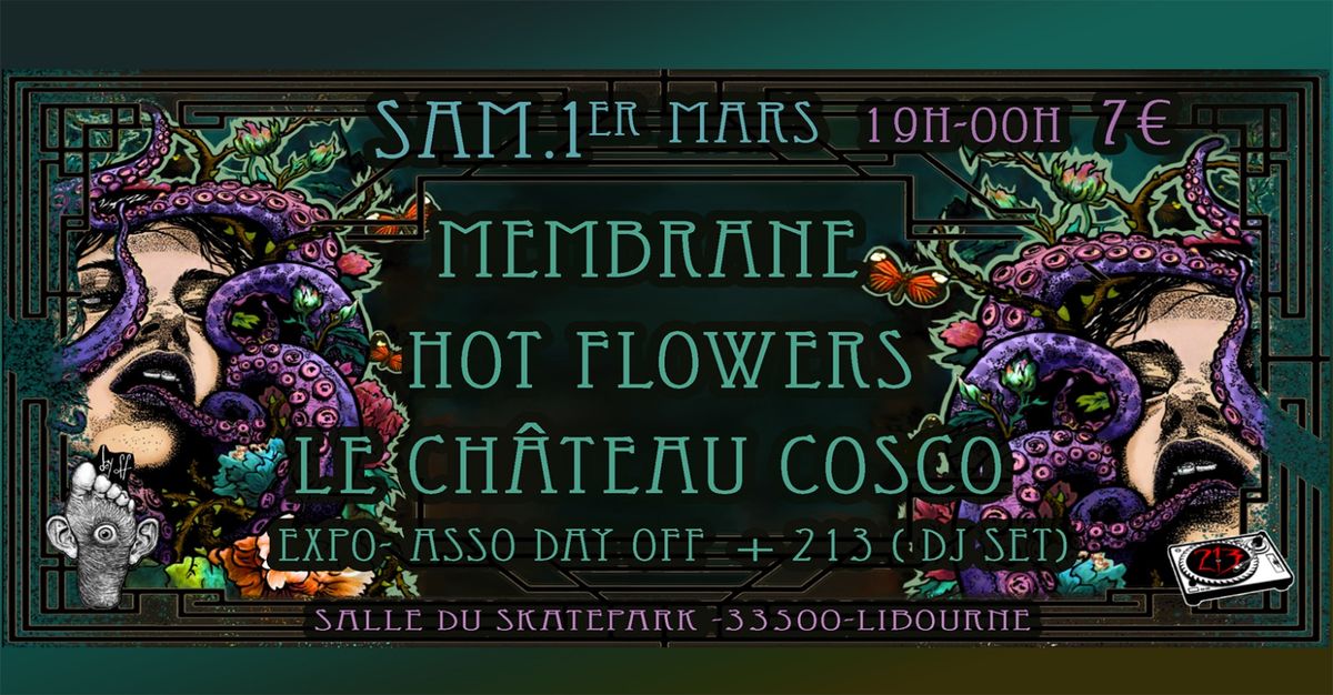 Confluence Rock #8 - Membrane \ud83d\udd18 Le Ch\u00e2teau Cosco \ud83d\udd18 Hot Flowers - Libourne (33)