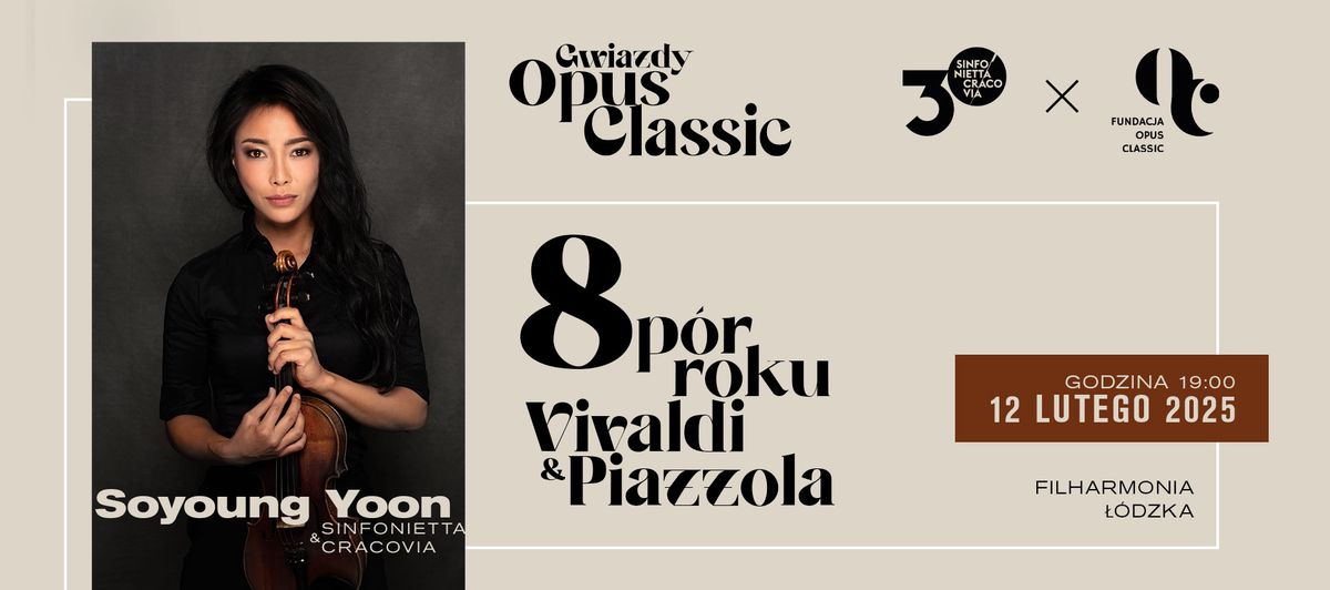 "Osiem p\u00f3r roku". Soyoung Yoon i Sinfonietta Cracovia \/\/ \u0141\u00f3d\u017a