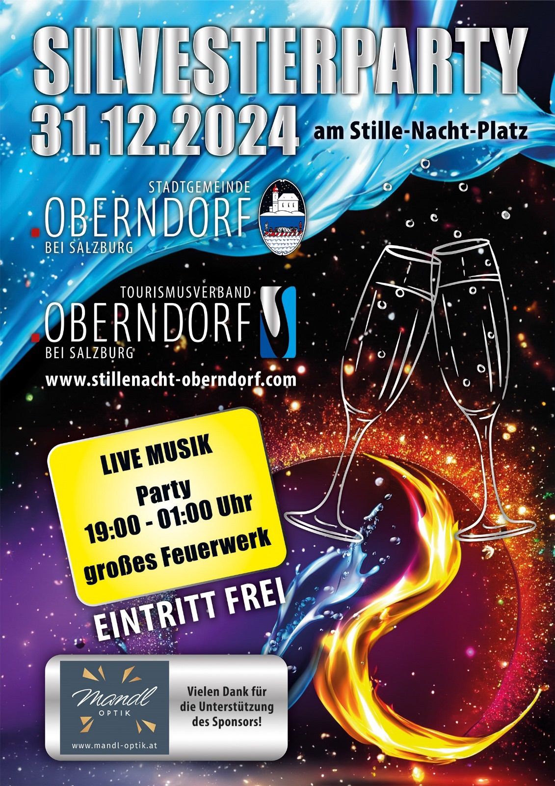 Silvesterparty in Oberndorf bei Salzburg 