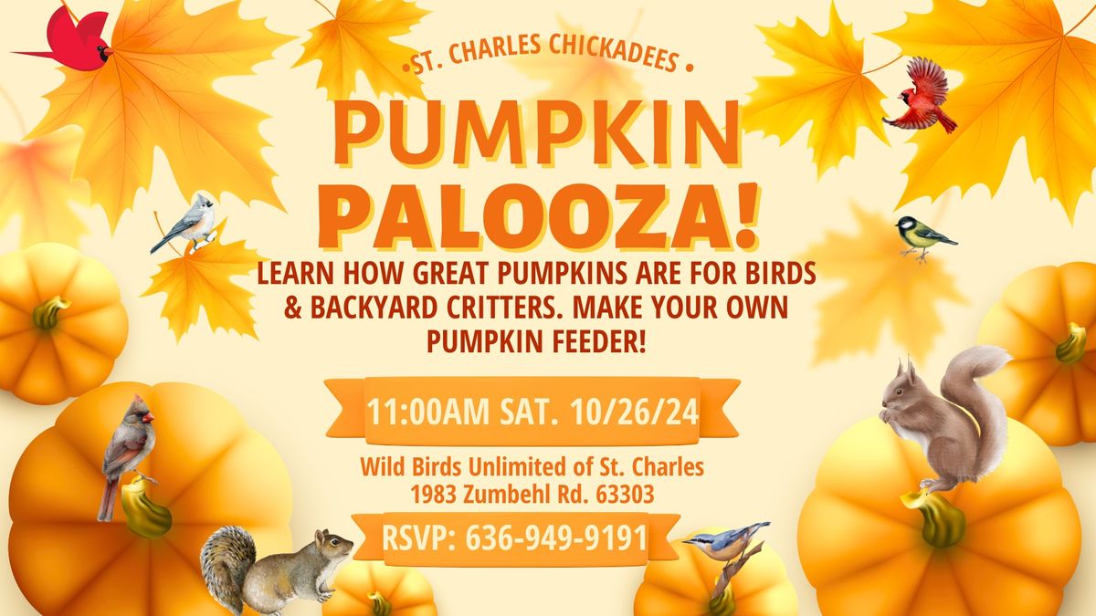 St. Charles Chickadees Kids Club: Pumpkin Palooza!