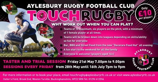 Summer Touch Rugby