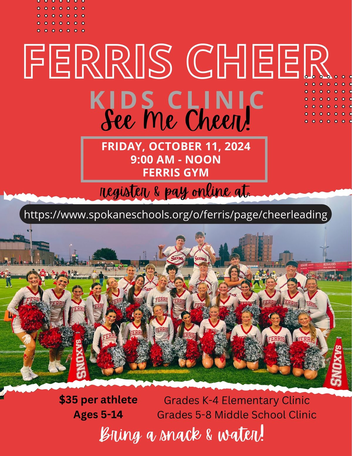 See Me Cheer Kids Clinic