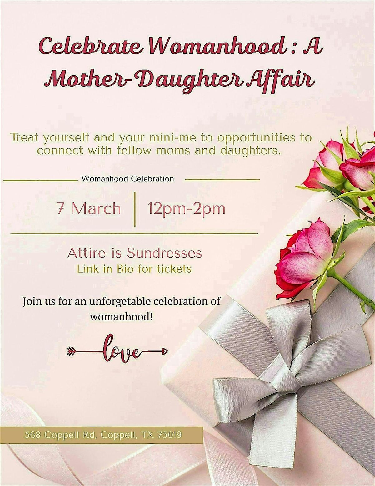 Celebrate Womanhood: A Mother-Daughter Affair