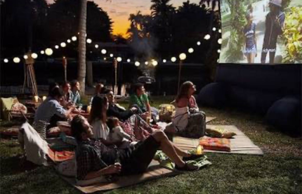 \ud83c\udf7fOutdoor Movie Night \ud83c\udfa5