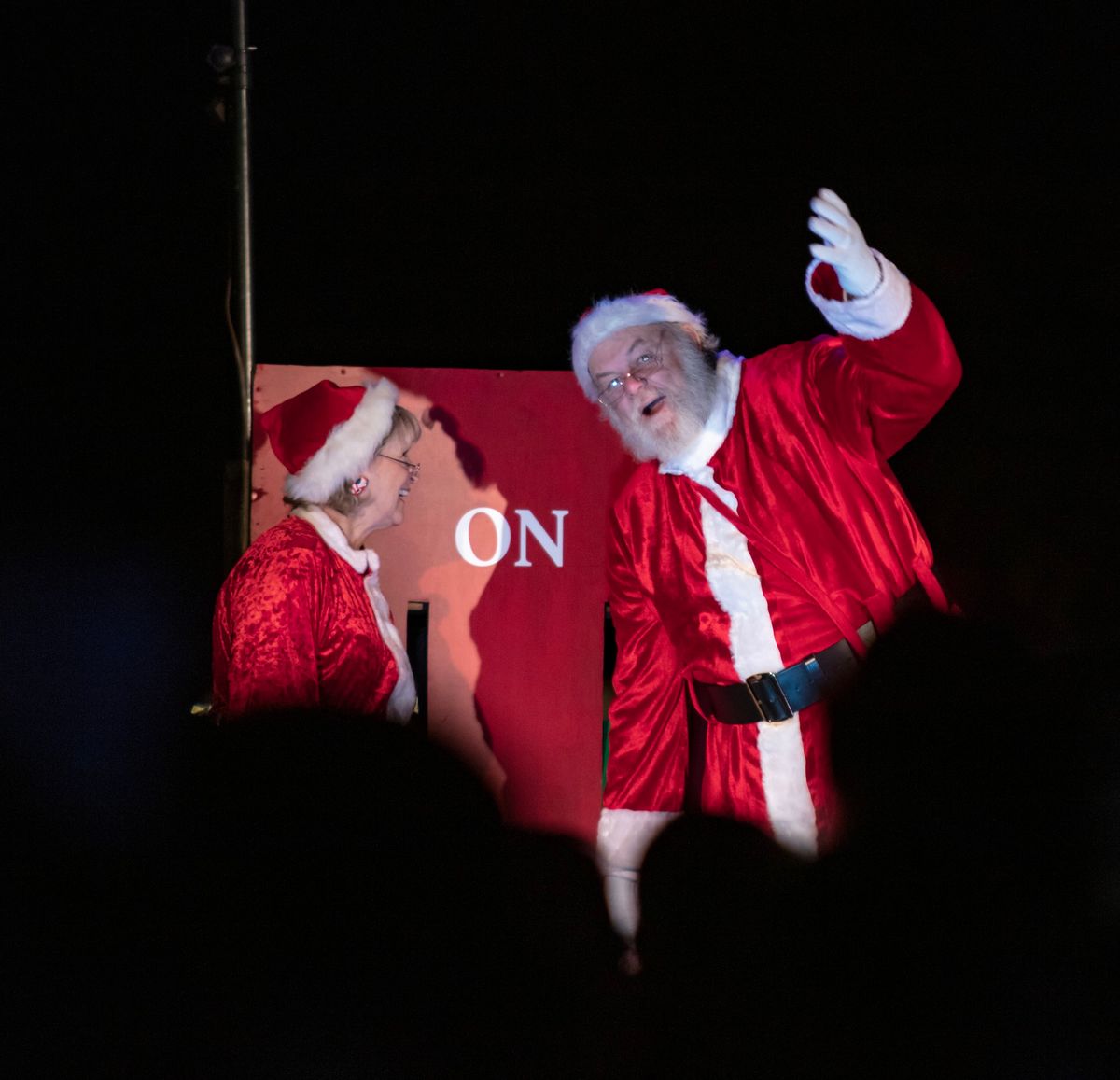 Whistle Stop Lighting Ceremony