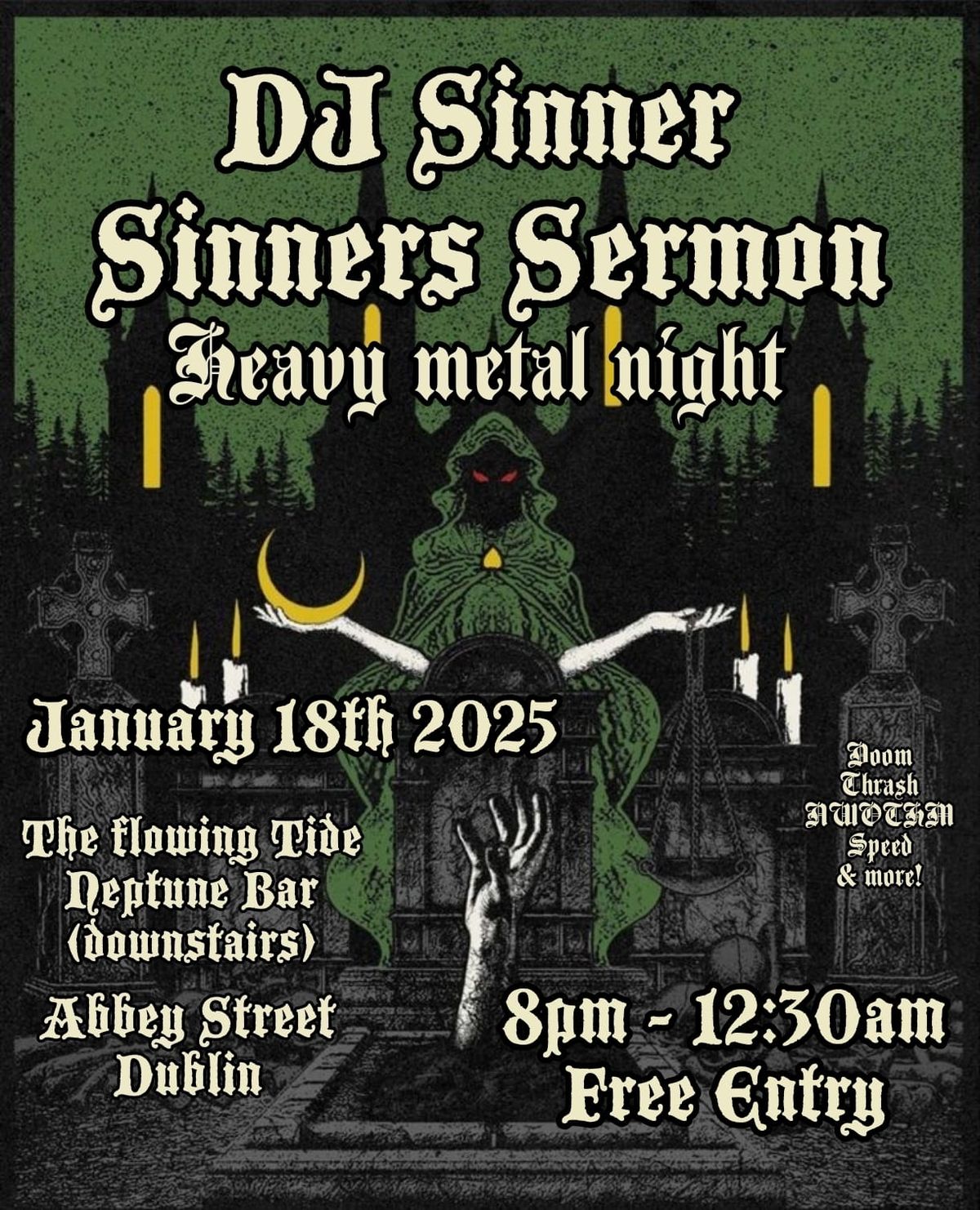 Sinners Sermon with DJ Sinner 