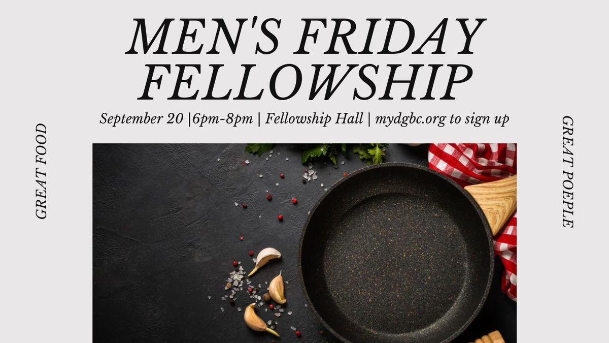 Men's Friday Fellowship