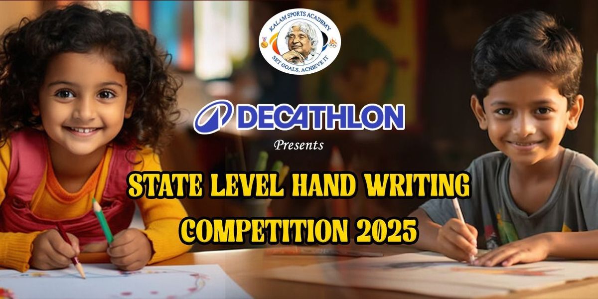 Open State Level Hand Writing Competition Aug 2025