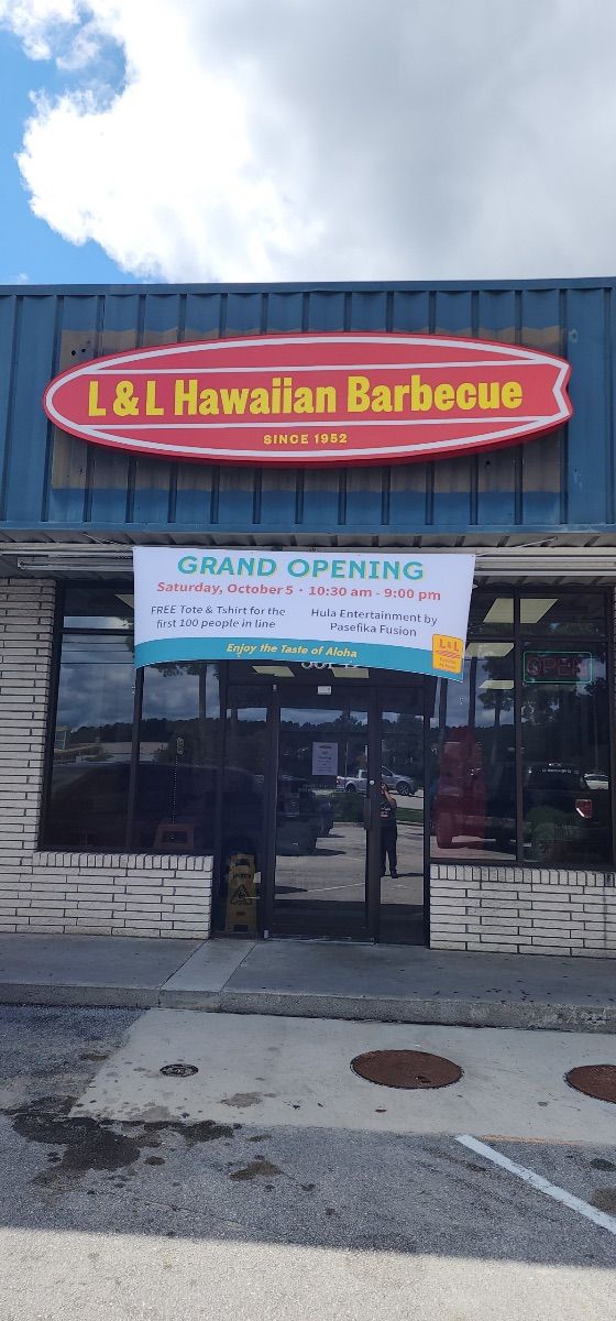 L&L Hawaiian Barbecue Jacksonville NC Grand Opening!