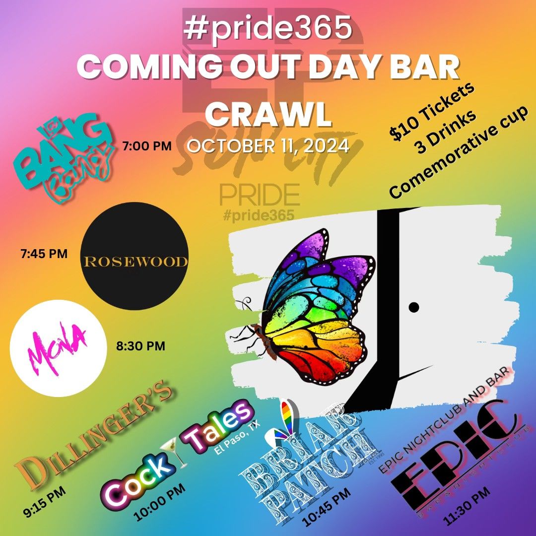 Coming Out Day Bar Crawl