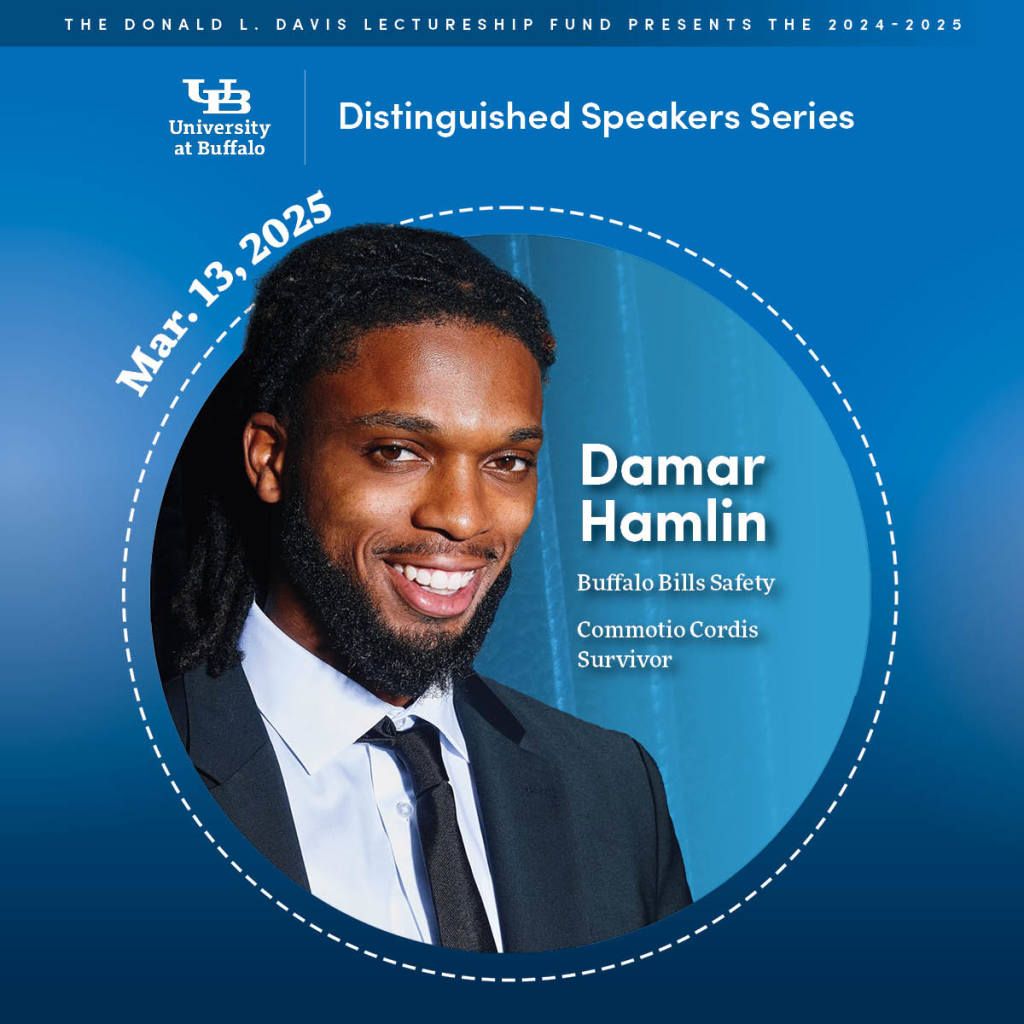 UB Distinguished Speaker Series: Damar Hamlin