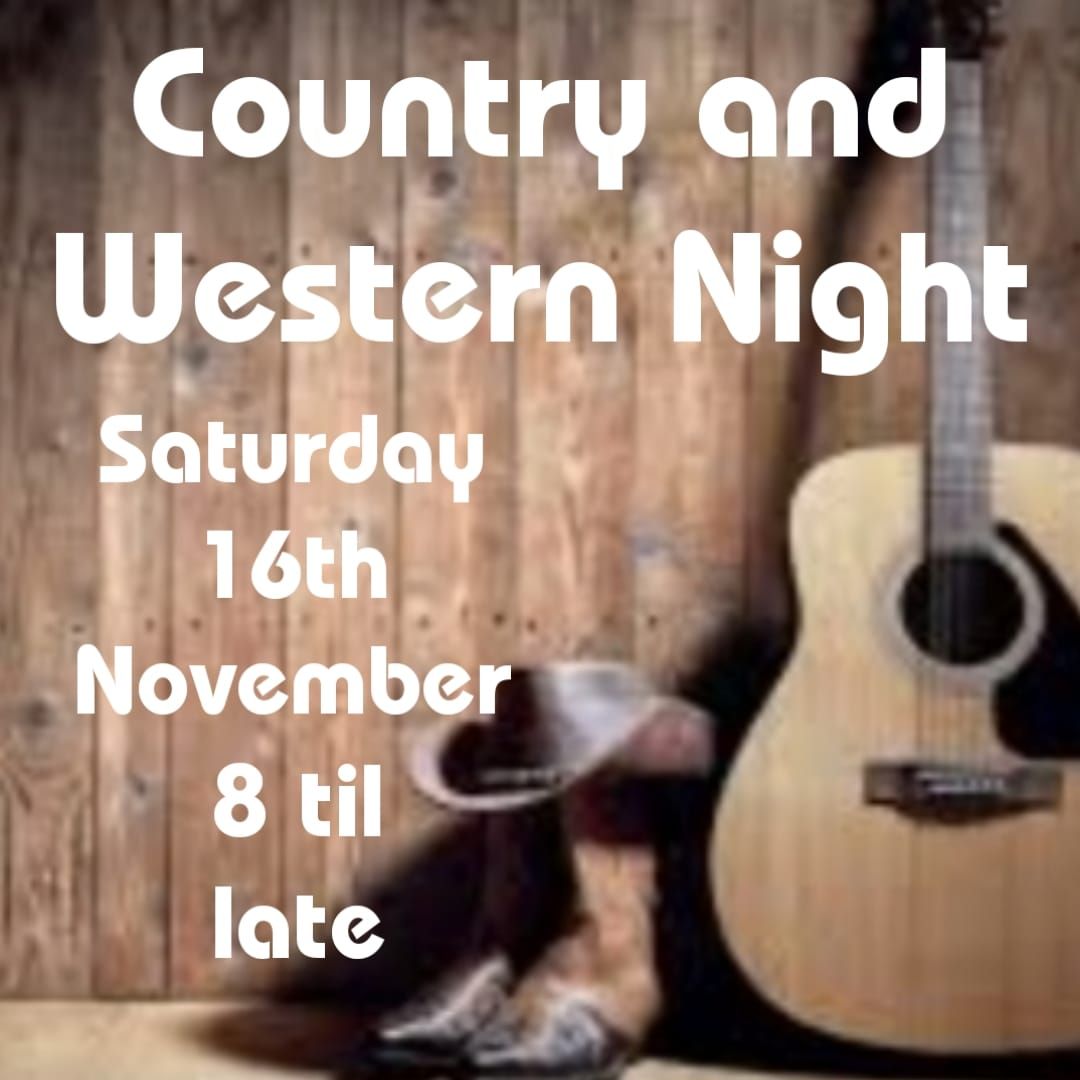 Country and western night