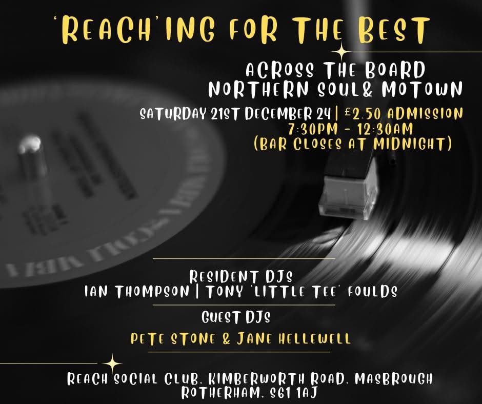 Reachin For The Best, Northern Soul Club