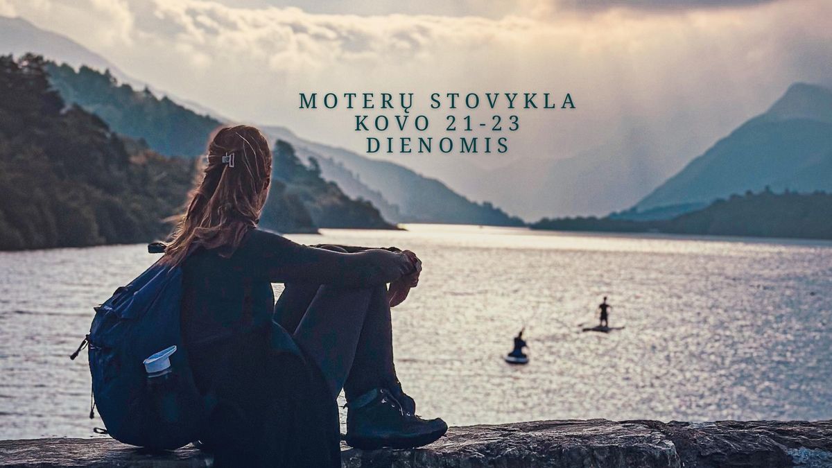 Moter\u0173 stovykla Snowdonia regione ''VIDINIS \u017dYD\u0116JIMAS''