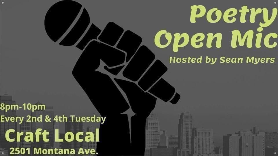 Poetry Open Mic Hosted By Sean Myers at Craft Local 