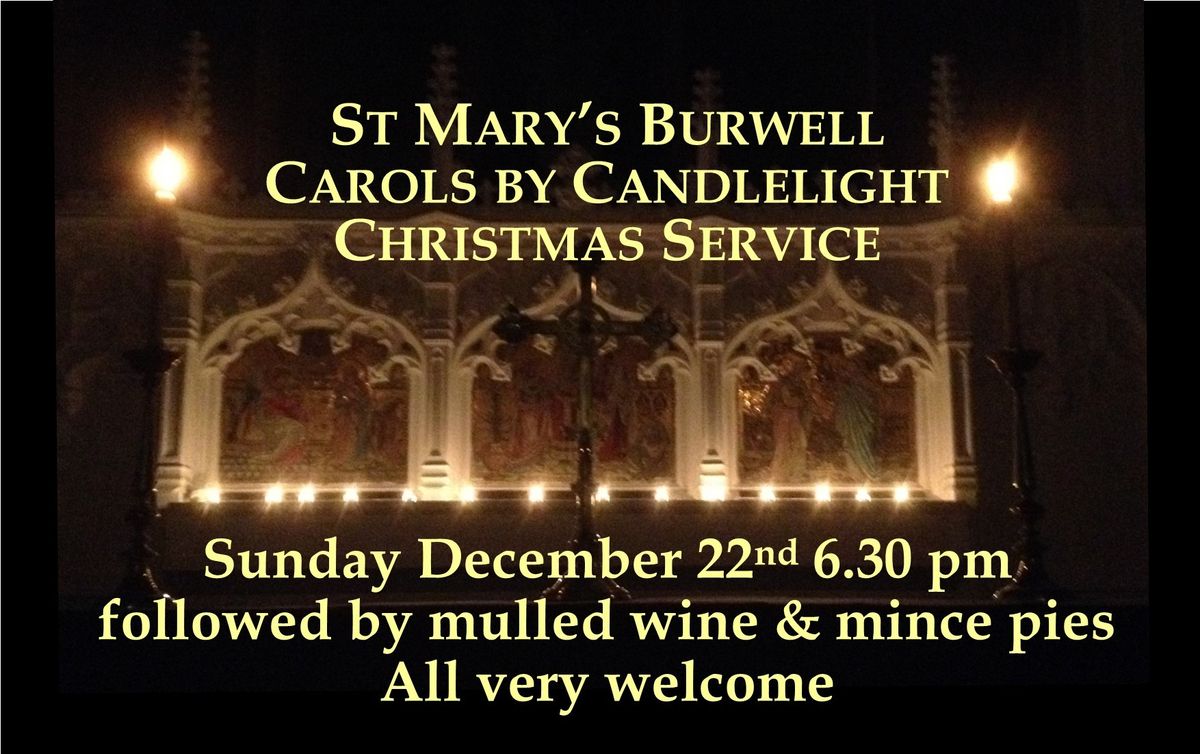 Carols by Candelight at St Mary's, Burwell